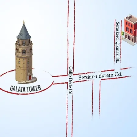 Comfortable Bright Ac Galata